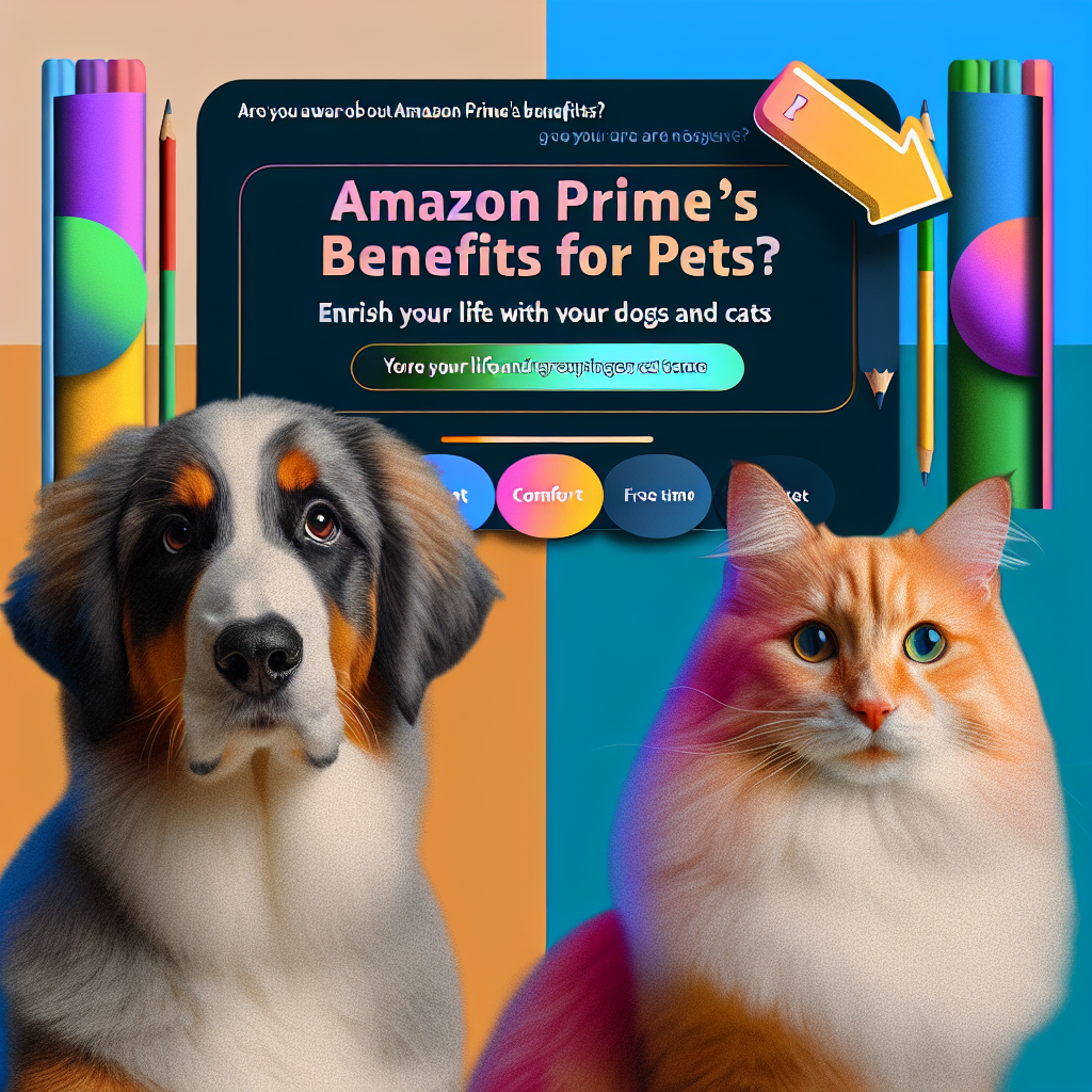 【後悔しない選択】Amazonプライム『ペット向け特典』は知ってる？愛犬・愛猫との生活を豊かにを最大限に活かす秘訣！あなたの悩みを全て解決する完全ガイド