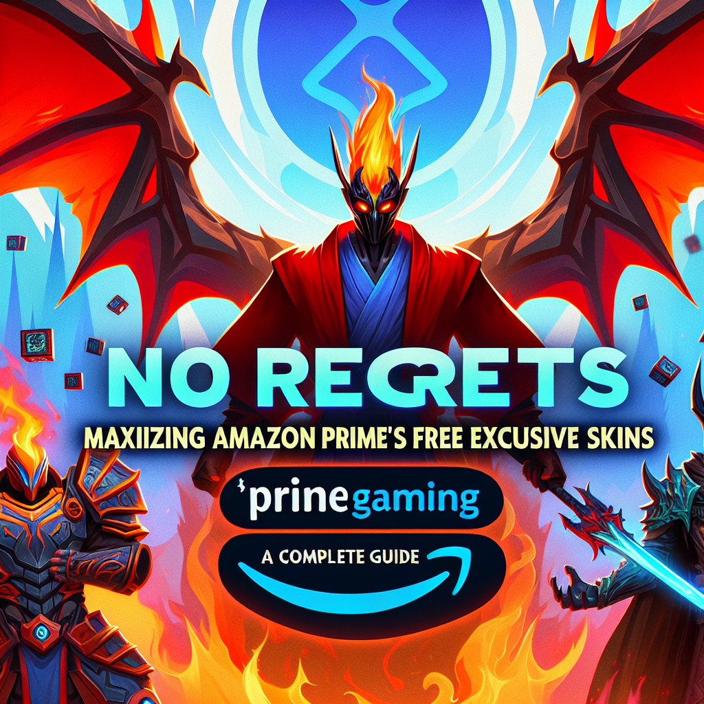 【後悔しない選択】Amazonプライム『Prime Gaming』で人気ゲームの限定スキンを無料でゲット!を最大限に活かす秘訣!あなたの悩みを全て解決する完全ガイド