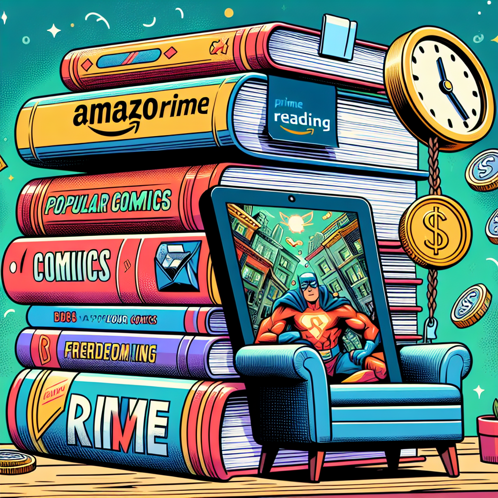 【後悔しない選択】Amazonプライム『Prime Reading』で人気漫画も読み放題！おすすめ作品と活用術を最大限に活かす秘訣！あなたの悩みを全て解決する完全ガイド