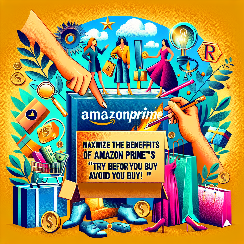 【後悔しない選択】Amazonプライム『Prime Try Before You Buy』でファッションの失敗ゼロに!を最大限に活かす秘訣!