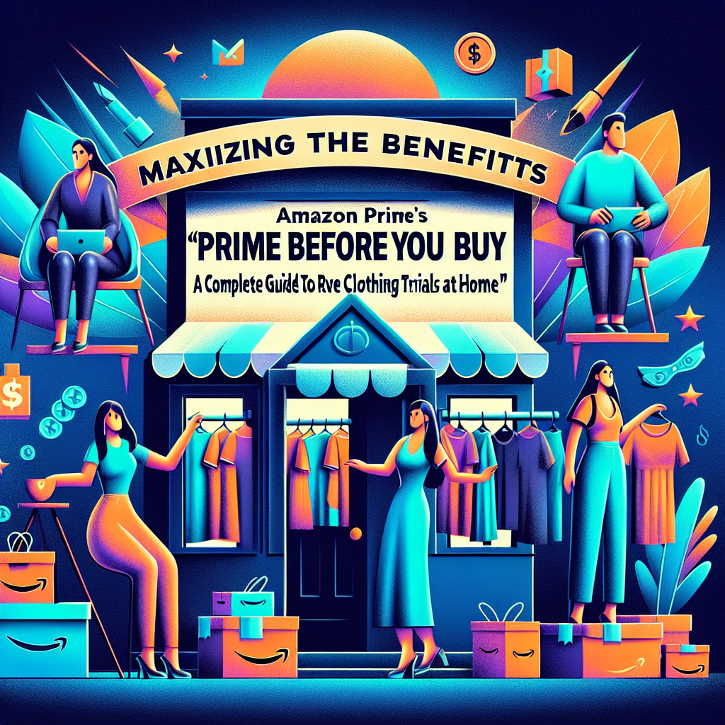 【後悔しない選択】Amazonプライム『Prime Try Before You Buy』で試着革命!服を自宅で試す方法を最大限に活かす秘訣!あなたの悩みを全て解決する完全ガイド