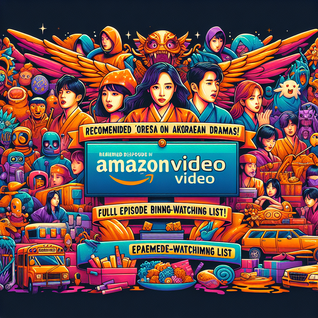 【後悔しない選択】Amazonプライムビデオ『おすすめ韓国ドラマ』2025年最新版!全話一気見リストを最大限に活かす秘訣!あなたの悩みを全て解決する完全ガイド