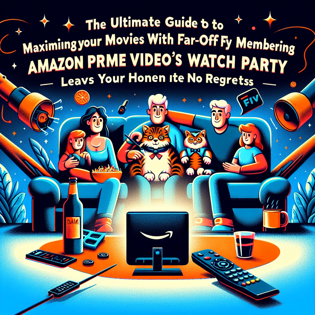 【後悔しない選択】Amazonプライムビデオ『ウォッチパーティ』で離れて暮らす家族と映画鑑賞する方法を最大限に活かす秘訣！あなたの悩みを全て解決する完全ガイド