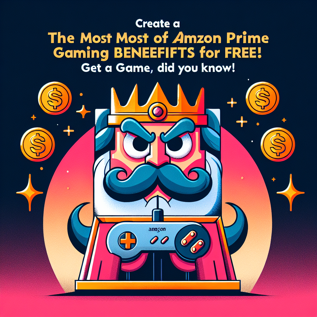 【後悔しない選択】【無料】Amazon Prime Gamingの特典!毎月ゲームがもらえるって知ってた?を最大限に活かす秘訣!